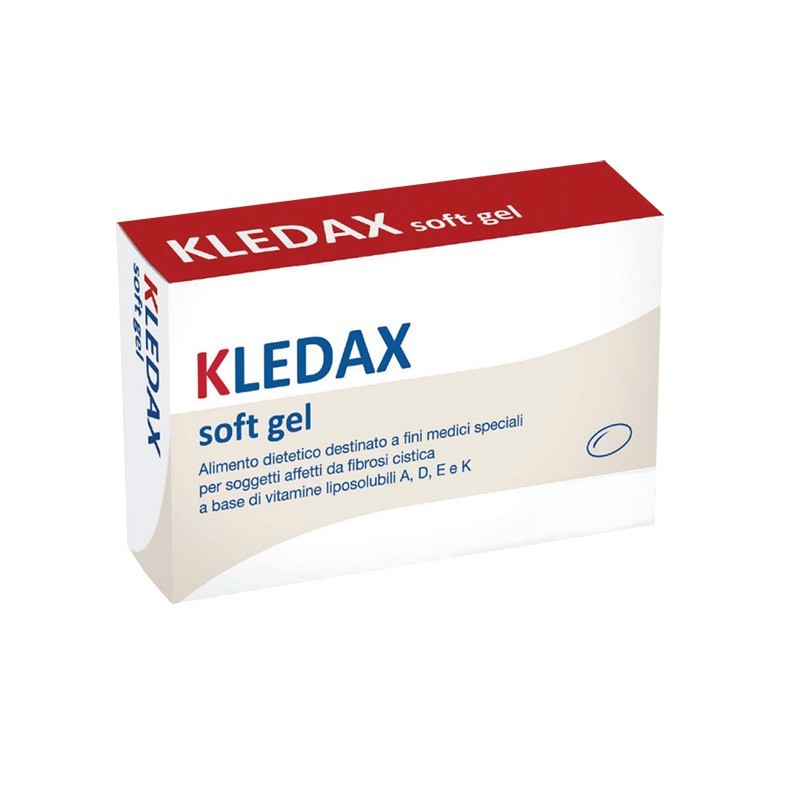 Immagine della confezione di Kledax capsule, alimento a fini medici speciali di Chiesi Farmaceutici S.p.A.